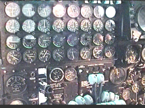 B-52 instrument panel